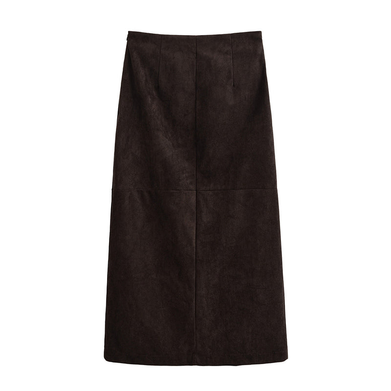 Amelia | wrap midi skirt