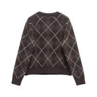 Cressida | argyle knit top