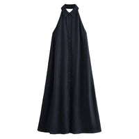 Rosa | halter neck maxi dress