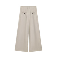 Olivia | linen wide leg pants