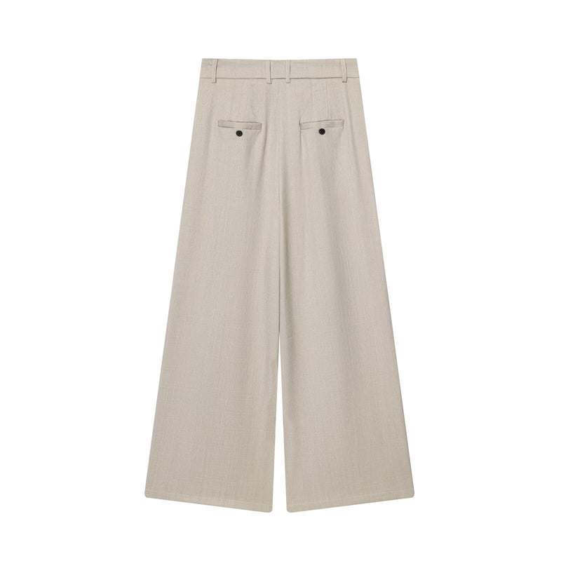 Olivia | linen wide leg pants