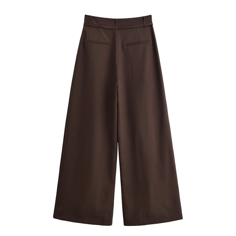 Yasmin | linen wide leg pants