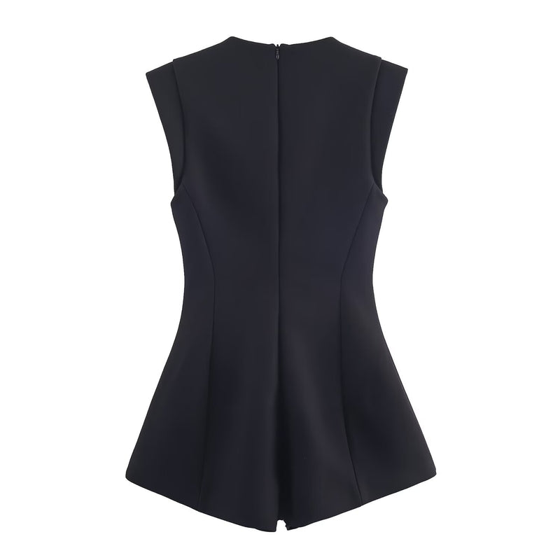 Aurora | button up romper