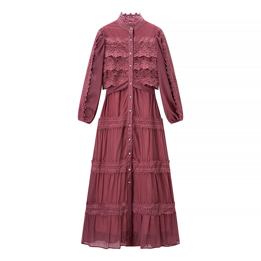 Cara | tiered maxi dress