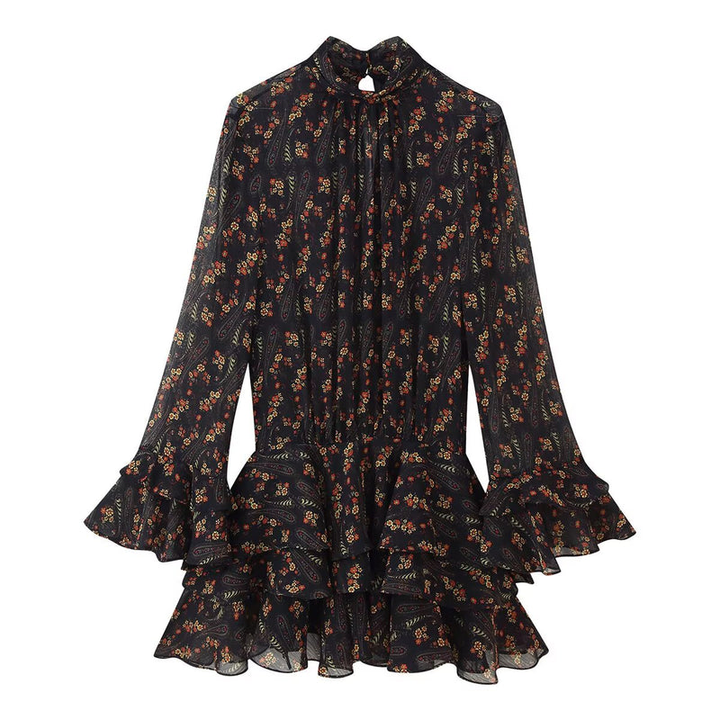 Mary | floral mini dress