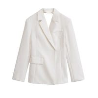 Elise | white blazer
