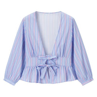 Romy | striped matching set