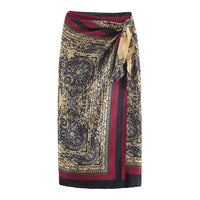 Poppy | wrap maxi skirt