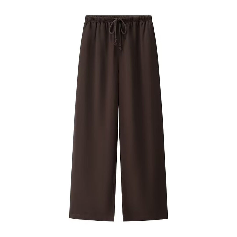 Eliza | linen wide leg pants
