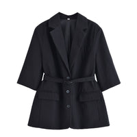 Elizabeth | linen blazer