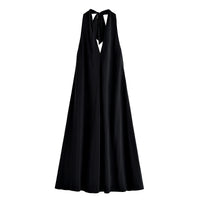 Saffron | halter neck dress