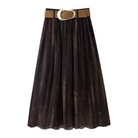 Willow | pleated midi skirt