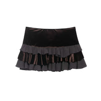 Chloe | tiered mini skirt
