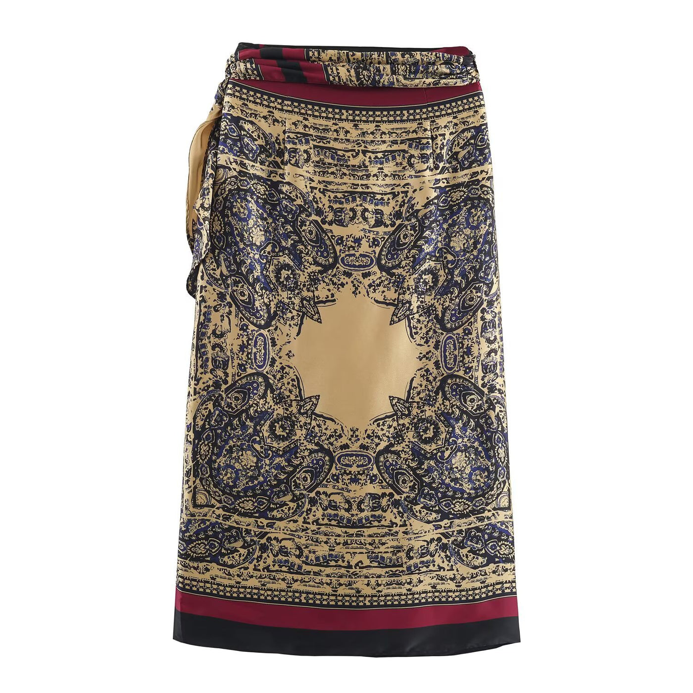 Poppy | wrap maxi skirt