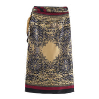 Poppy | wrap maxi skirt
