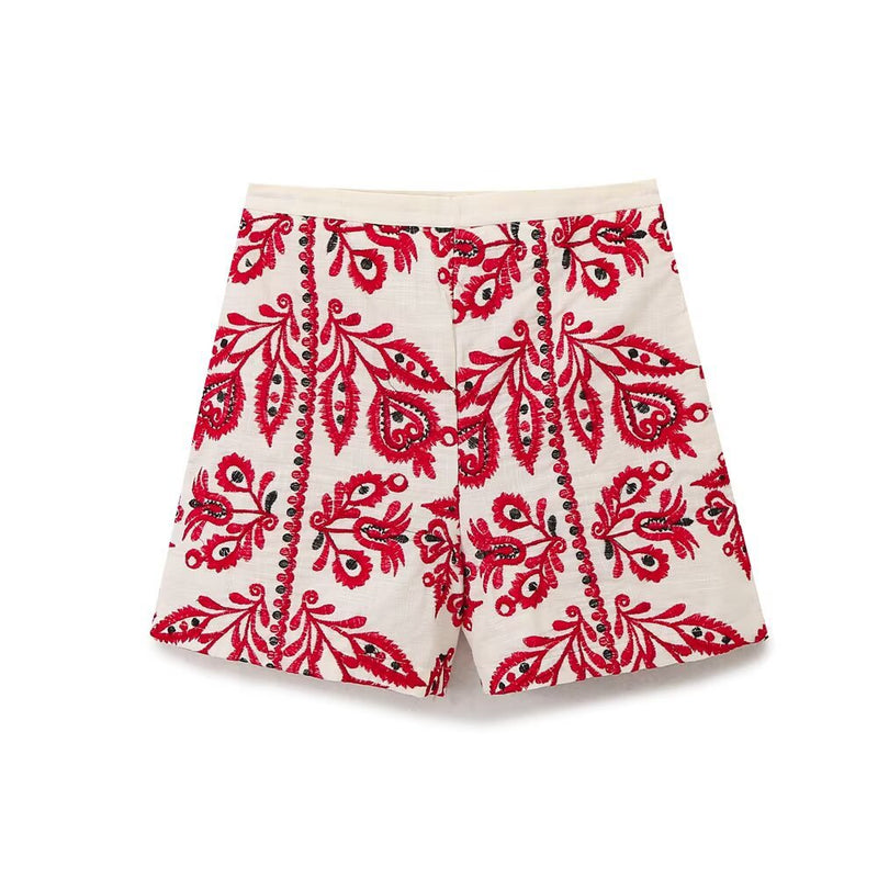 Bella | linen shorts
