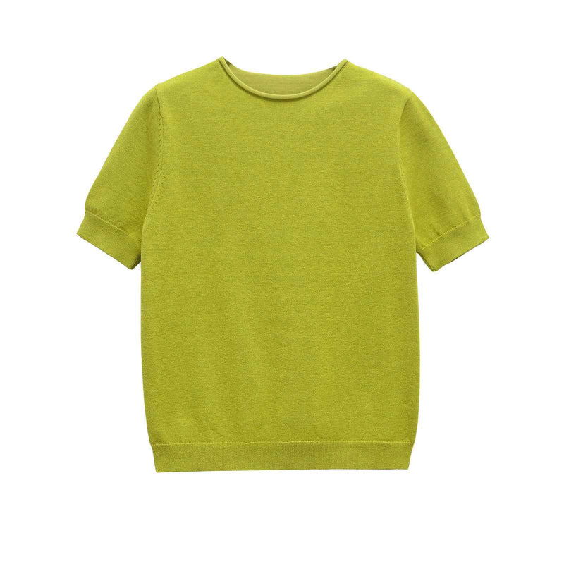 Freya | Spring Short Sleeve Knitted
