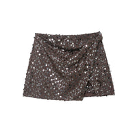 Sara | mini wrap skirt