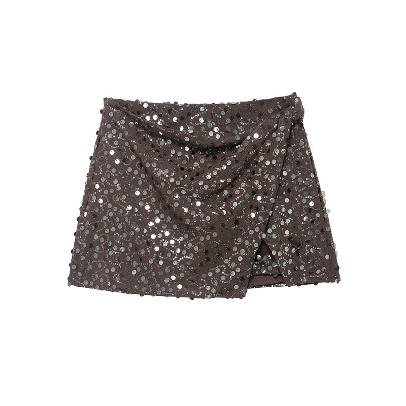 Sara | mini wrap skirt