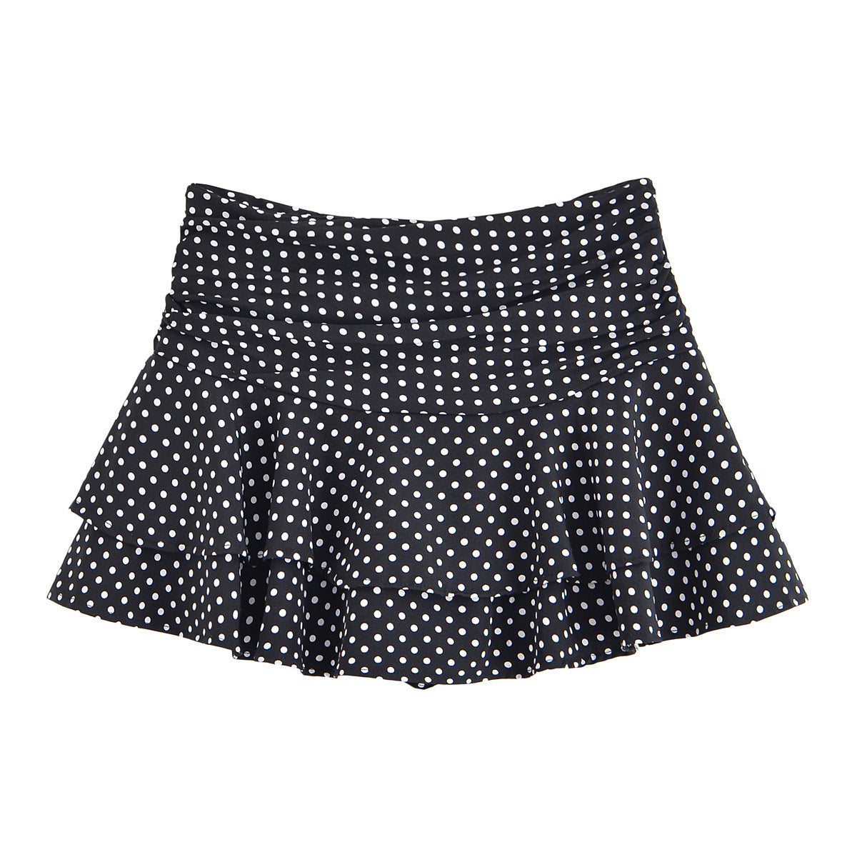 Megan | polka dot mini skirt