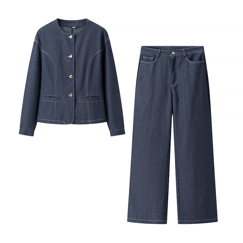Lola | denim matching set