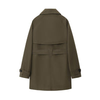 Emilia | cropped trench coat