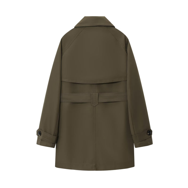 Emilia | cropped trench coat