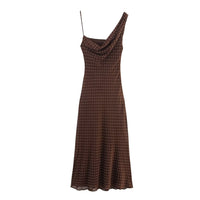 Rowan | polka dot midi dress