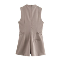 Annabelle | button up romper