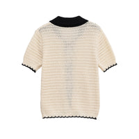 Maya | tie front top
