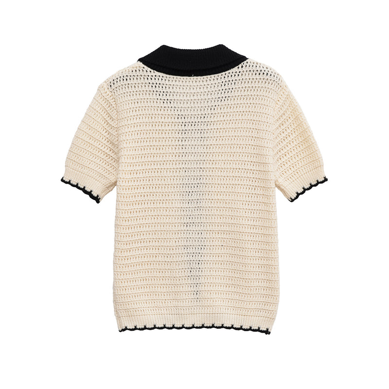 Maya | tie front top