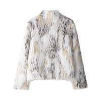 Rose | faux fur jacket