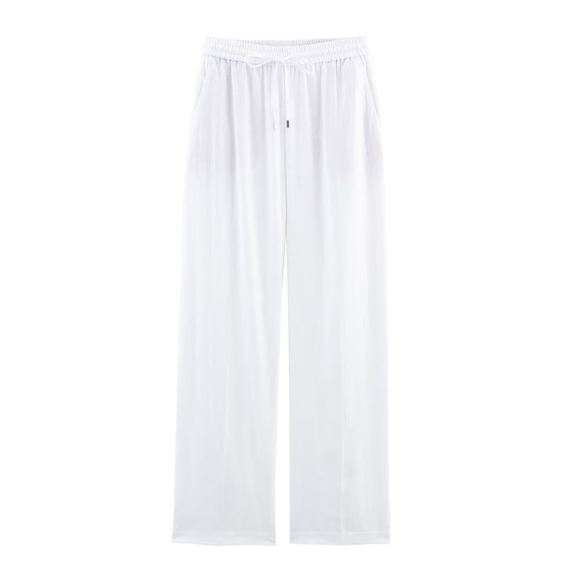Millie | linen wide leg pants