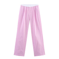 Charlotte | striped wide leg pants