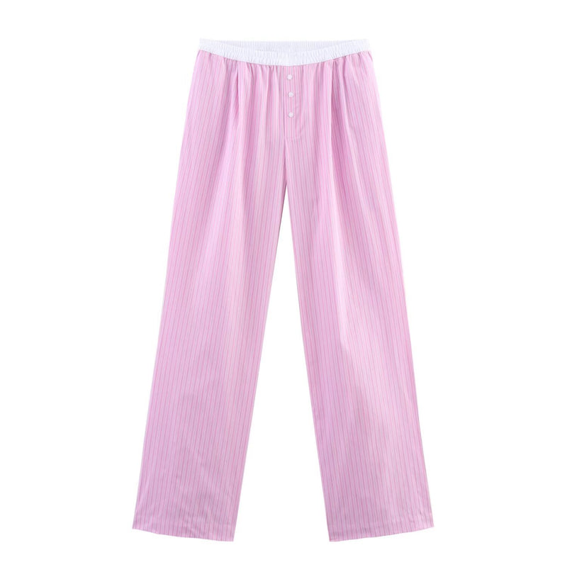 Charlotte | striped wide leg pants