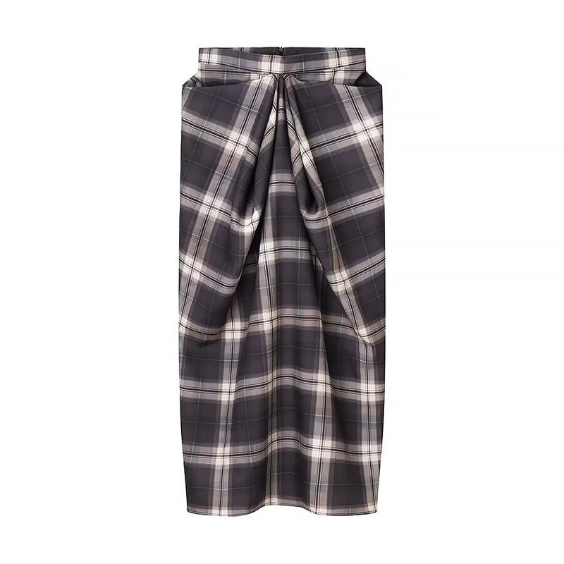 Nora | wrap midi skirt