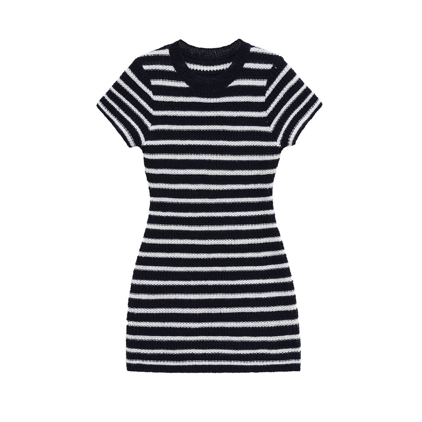 Pearl | striped mini dress