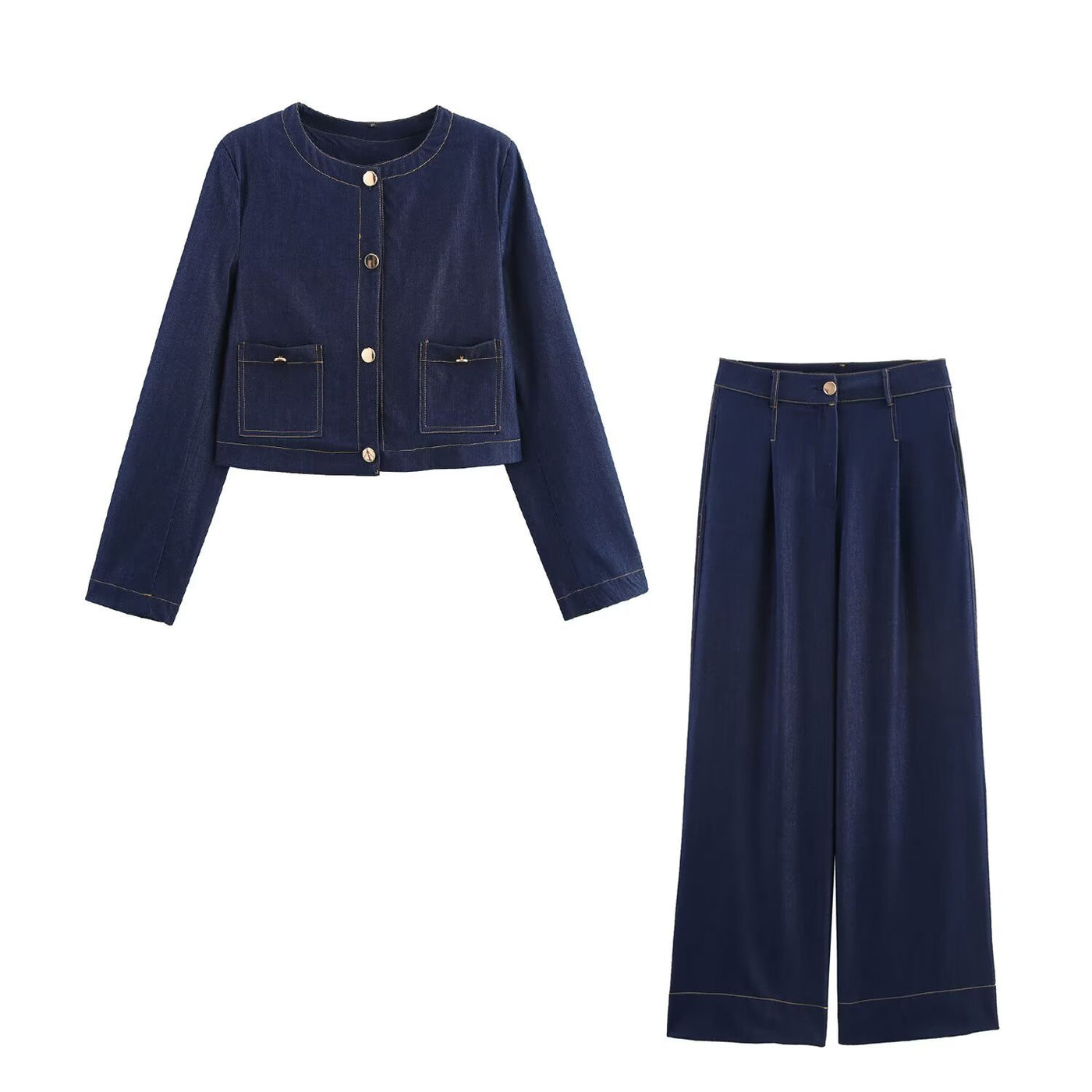 Orla | denim matching set