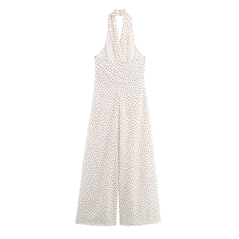 Gracie | halter wide leg jumpsuit