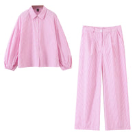 Clara | striped matching set