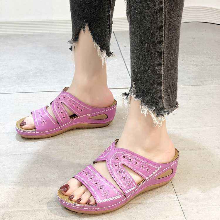Aveline sandals in Purple