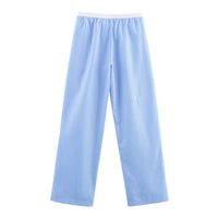 Charlotte | striped wide leg pants