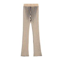 Mollie | striped wide leg pants