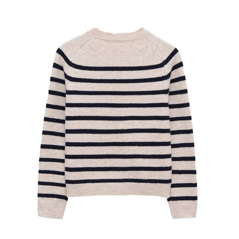 Matilda | striped knit top