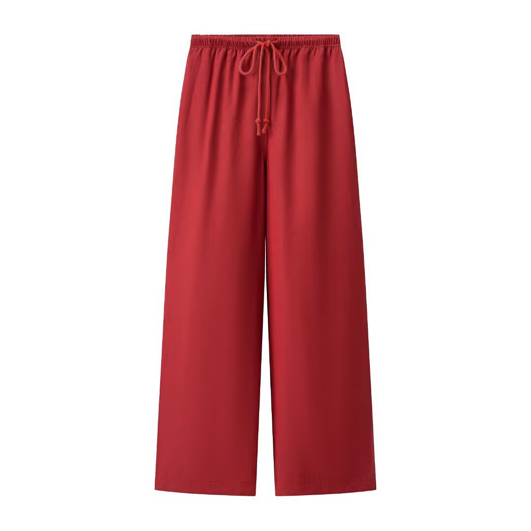 Eliza | linen wide leg pants