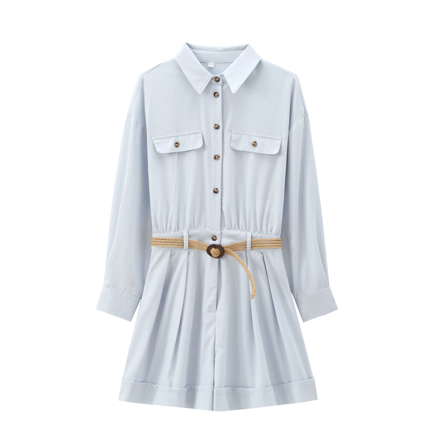 Niamh | button up romper