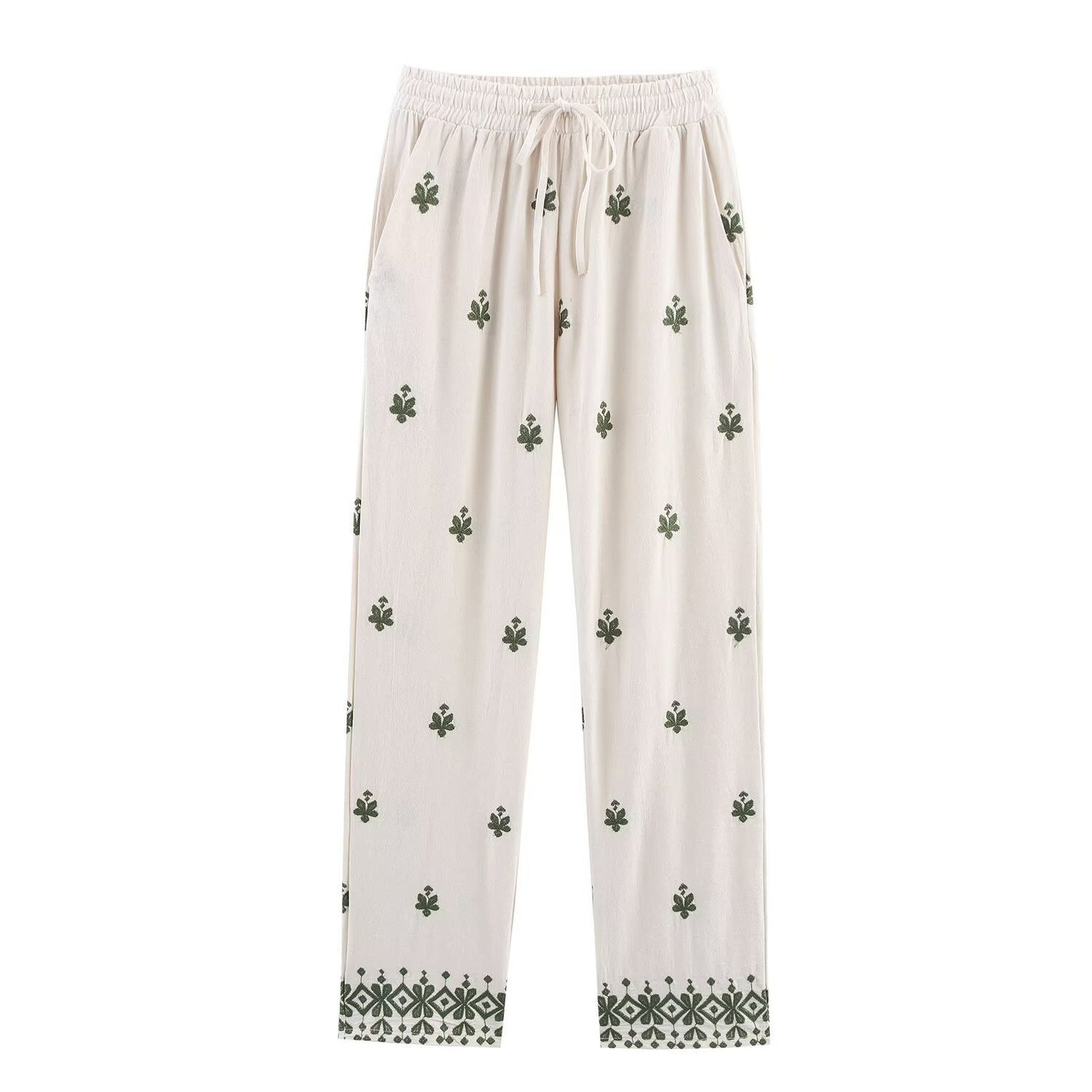 Hazel | linen wide leg pants