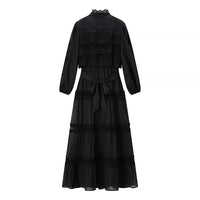 Cara | tiered maxi dress