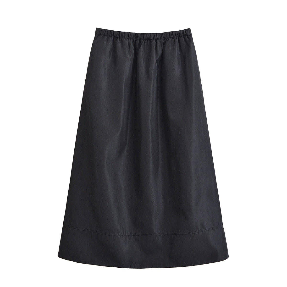 Isla | satin midi skirt