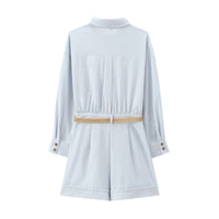 Niamh | button up romper